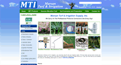 Desktop Screenshot of marsanturf.com